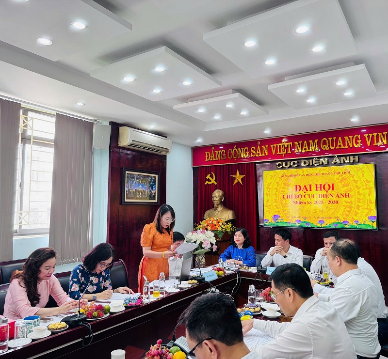 Bài tham luận tại Đại hội Chi bộ Cục Điện ảnh ngày 11 tháng 6 năm 2025